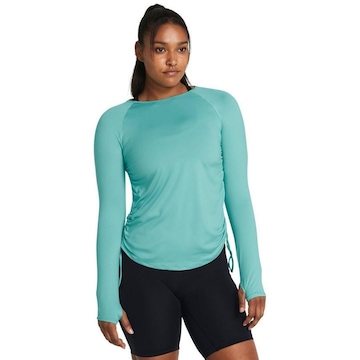 Camiseta Manga Longa de Treino Under Armour Motion Longline - Feminina