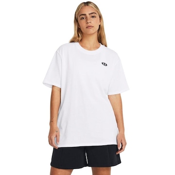 Camiseta Under Armour Heivyweight Embroid Patch - Feminina