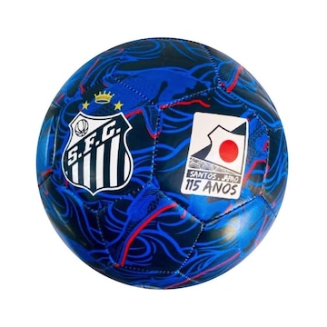 Bola Futebol de Campo Bel Watch Santos Oficial 3