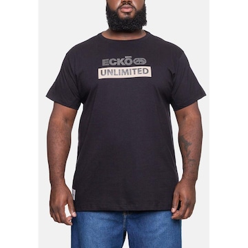 Camiseta Ecko Plus Size Flat Rhino - Masculina