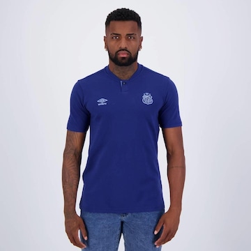 Camisa Polo do Santos 2024 Umbro Viagem - Masculina