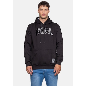 Blusão de Moletom com Capuz Fatal Velvet Fatal - Masculino