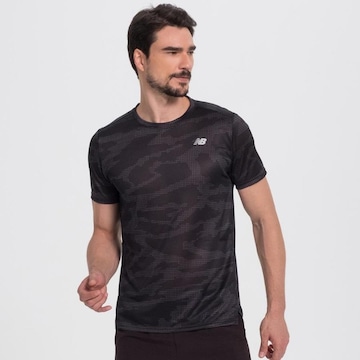 Camiseta New Balance Accelerate Print - Masculina