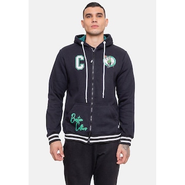 Blusão de Moletom com Capuz Nba Street Soul Boston Celtics - Masculino