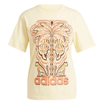 Camiseta Estampada adidas X Farm Rio - Feminina