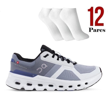 Kit Tenis On Running Cloudrunner 2 + 12 Pares de Meias - Feminino