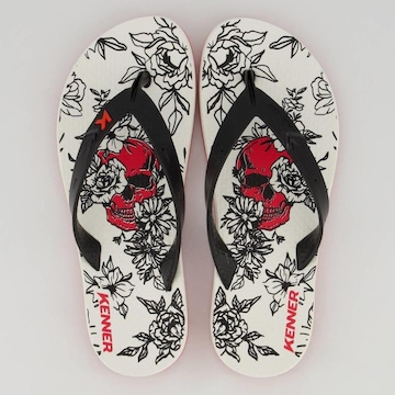 Chinelo Kenner Summer Skull - Masculino