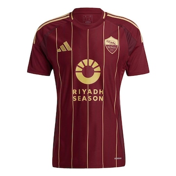 Camisa 1 As Roma 24/25 adidas - Masculina