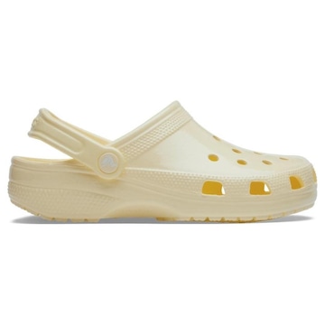 Sandália Crocs High Shine Classic Clog Buttercream - Unissex