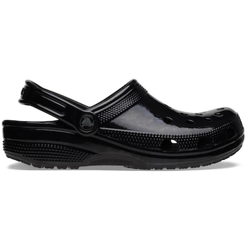 Sandália Crocs High Shine Classic Clog Black - Unissex