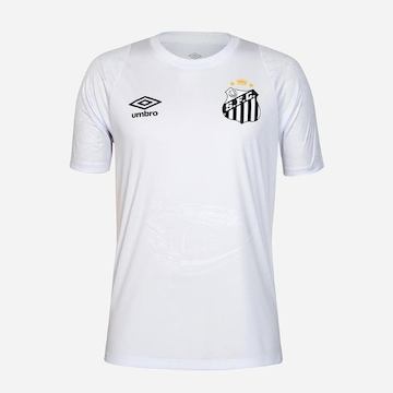 Camisa do Santos 2024 Umbro Uniforme 1 Versão Estádio - Masculina