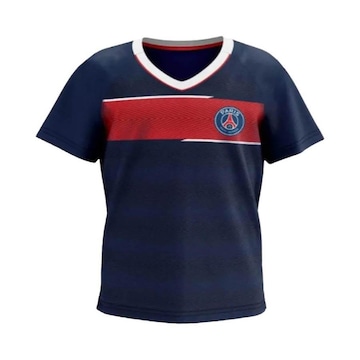 Camisa do Psg Braziline Digital - Infantil