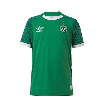 Camisa do Chapecoense 1 2021 Umbro Of. - Infantil