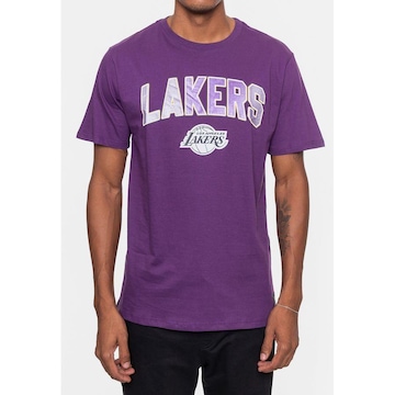 Camiseta Nba Metallic Los Angeles Lakers - Masculina