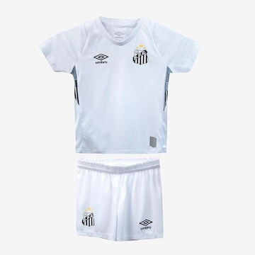 Conjunto do Santos 1 2024 Clube Umbro Of. - Infantil