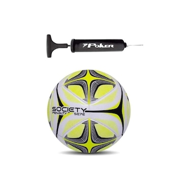 Kit Bola Penalty Society Se7E Pro + Bomba De Ar