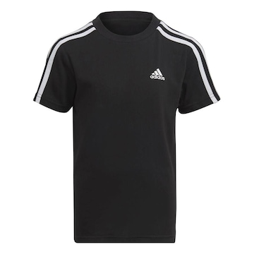 Camiseta adidas Essentials 3 Stripes - Infantil