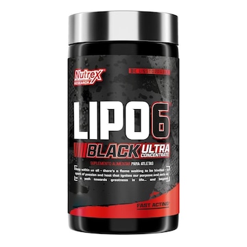 Termogênico Lipo-6 Black Ultra Concentrado 120 Cáps - Nutrex Research