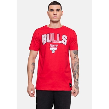 Camiseta Nba Metallic Chicago Bulls Dalia - Masculina