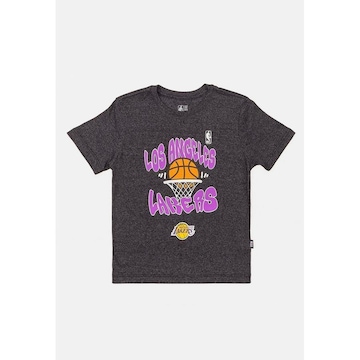 Camiseta Nba Basket Los Angeles Lakers - Infantil