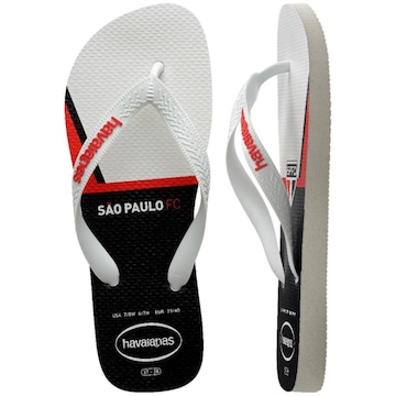 Chinelo do São Paulo FC Havaianas Top Times Masculino