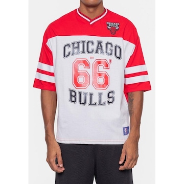 Camiseta Nba Oversized Football Chicago Bulls - Masculina