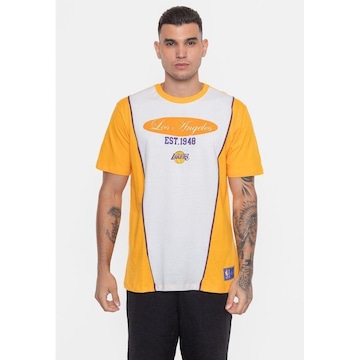 Camiseta Nba Eightie Team Los Angeles Lakers - Masculina