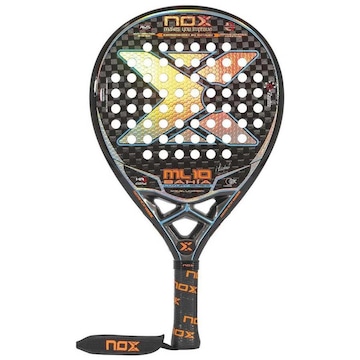 Raquete Padel Nox Ml10 Bahía Luxury Series Carbono 12K