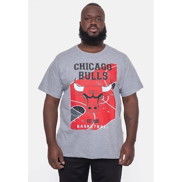 Camiseta Nba Plus Size Backcourt Chicago Bulls - Masculina