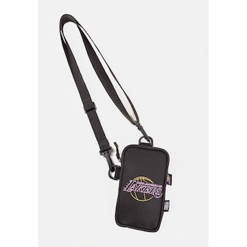 Bolsa Nba Shoulder Bag Los Angeles Lakers Preta - Nba - Masculino