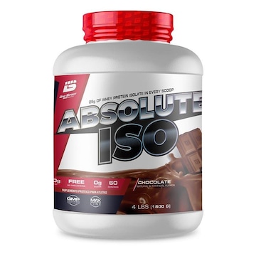 Whey Protein Isolado Absolute Iso 1,8Kg - Bio Sport Usa