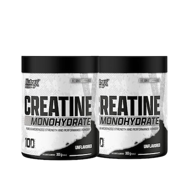 Kit 2X Creatina Monohidratada 300G - Nutrex Research