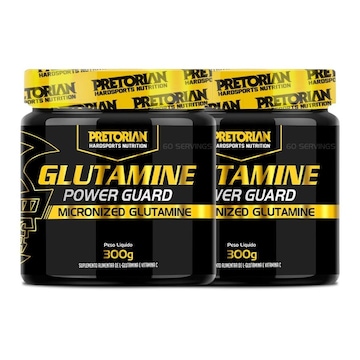 Kit 2X Glutamine Power Guard 300G Pretorian Kit:Kit 2X Glutamine Power Guard 300G Pretorian