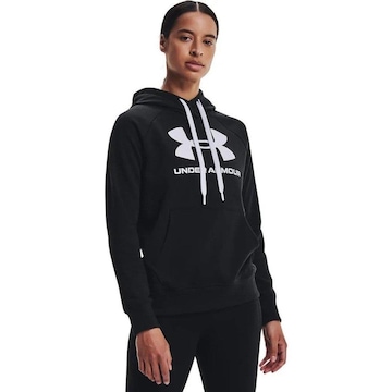 Blusão de Moletom com Capuz Under Armour Rival Fleece Logo - Feminino