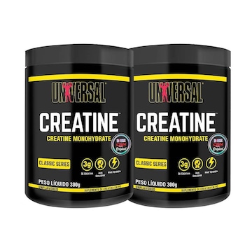 Kit 2X Creatina Monohidratada 300G - Universal Nutrition