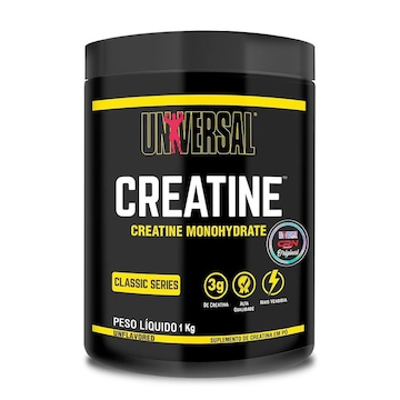 Kit Creatina Monohidratada 1Kg Universal Nutrition