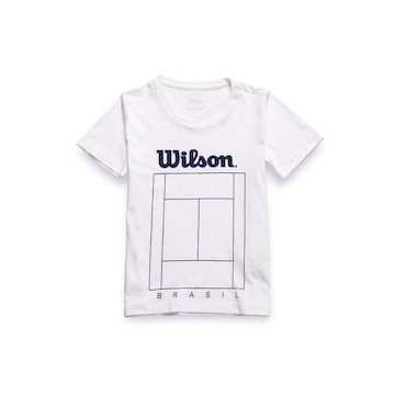 Camiseta Wilson Tennis Court - Infantil