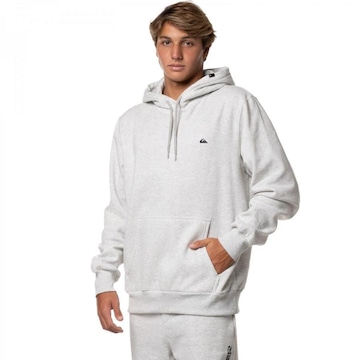 Blusão de Moletom com Capuz Quiksilver Fech Embroidery 280G - Masculino