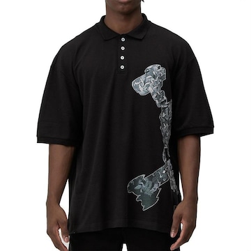 Camisa Polo Oakley Polo Back To Skul - Masculina