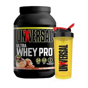 Whey Ultra Whey Pro 900G + Coqueteleira 600Ml - Universal