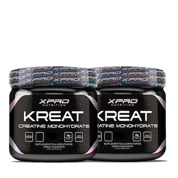 Kreat Creatina Monohydrate Xpro Nutrition 300Gr - 2 Unidades