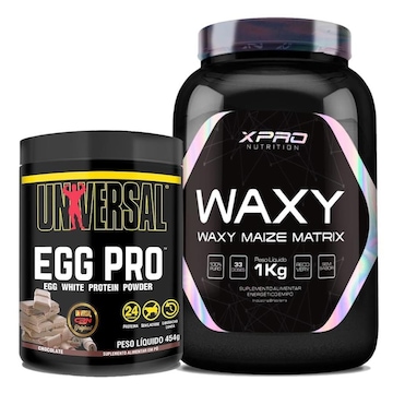 Kit Egg Pro 454G - Universal + Waxy Maize 1Kg - Xpro Nutrition