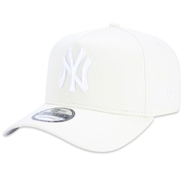 Boné Aba Curva New Era 9Forty A-Frame Ny Yankees Ajustável - Snapback - Adulto