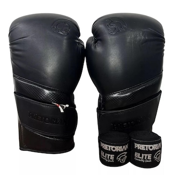 Luva Muay Thai Boxe Pretorian Elite + Bandagem