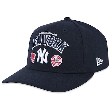 Boné Aba Curva New Era 950 New York Yankees Sport Stretch - Snapback - Adulto