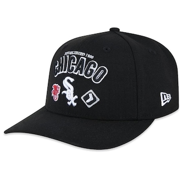 Boné Aba Curva New Era 950 Chicago White Sox Sport Stretch - Snapback - Adulto