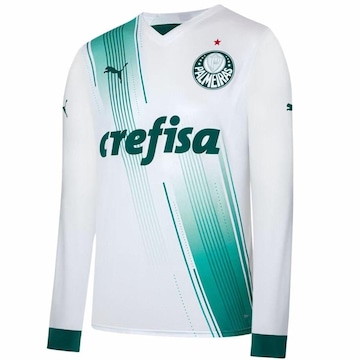 Camisa Manga Longa do Palmeiras Ii 2023 Puma Away - Masculina