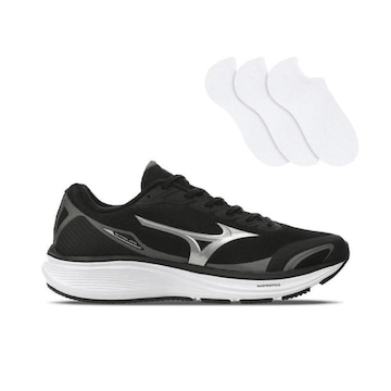 Kit Tênis Mizuno Atlantis - Masculino + 3 Pares de Meias