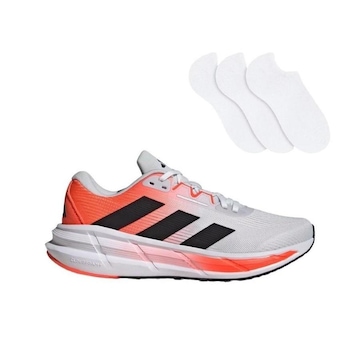 Kit Tênis adidas Questar 3 - Masculino + 3 Pares de Meias