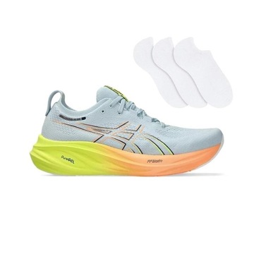 Kit Tênis Asics Gel-Nimbus 26 Paris - Masculino + 3 Pares de Meias